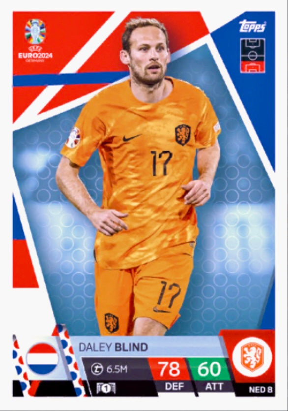 Topps Match Attax Euro 2024 - NED 008 - Daley Blind