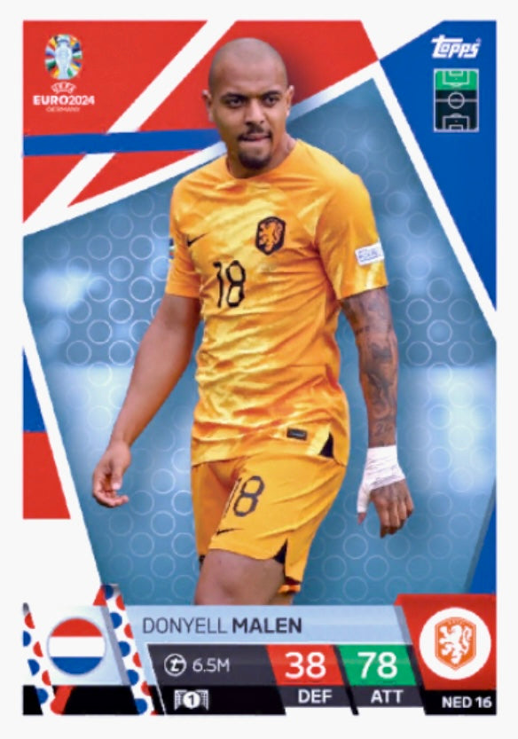 Topps Match Attax Euro 2024 - NED 016 - Donyell Malen