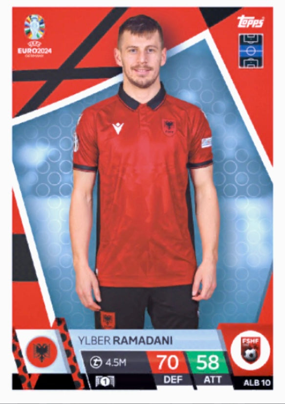 Topps Match Attax Euro 2024 - ALB 010 - Ylber Ramadani