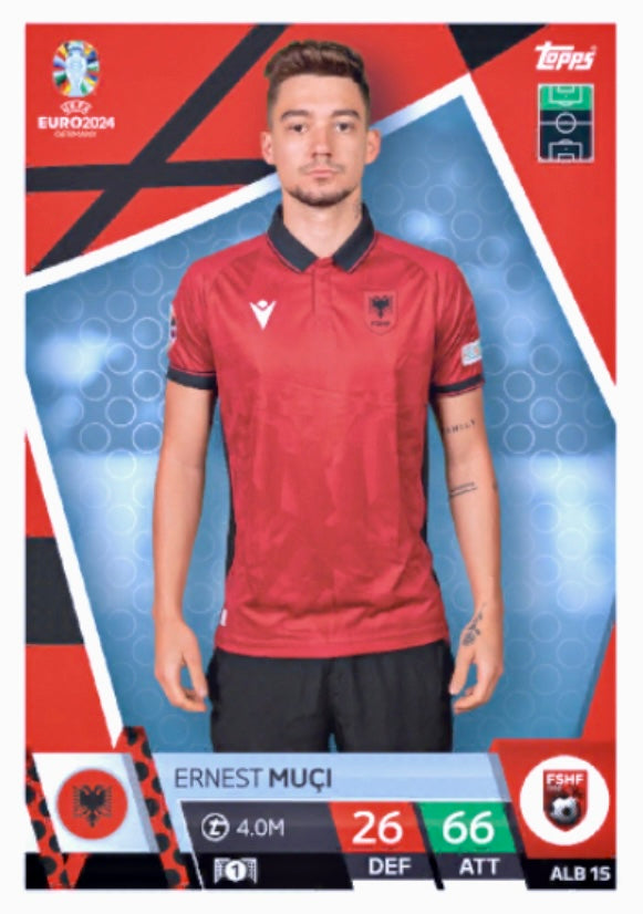 Topps Match Attax Euro 2024 - ALB 015 - Ernest Muci