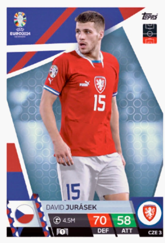 Topps Match Attax Euro 2024 - CZE 003 - David Jurásek