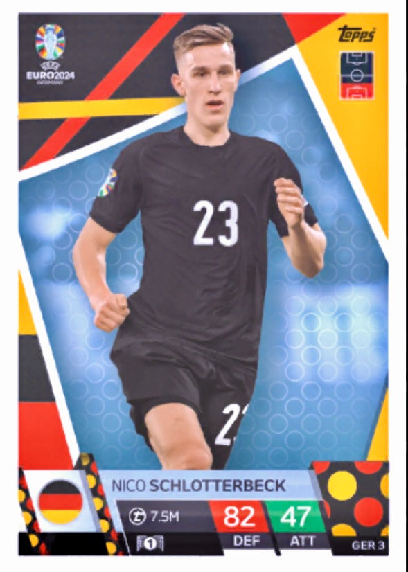 Topps Match Attax Euro 2024 - GER 003 - Nico Schlotterbeck