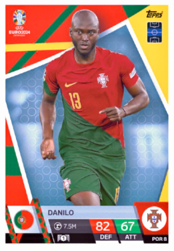 Topps Match Attax Euro 2024 - POR 008 - Danilo