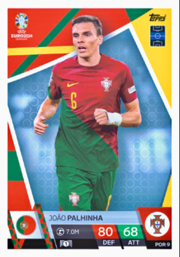 Topps Match Attax Euro 2024 - POR 009 - João Palhinha