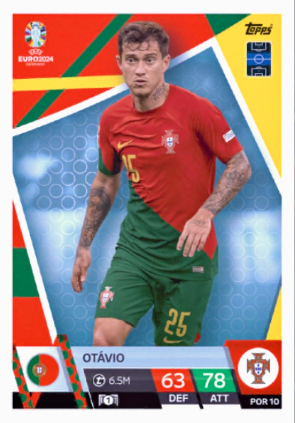 Topps Match Attax Euro 2024 - POR 010 - Otávio