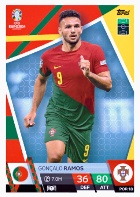 Topps Match Attax Euro 2024 - POR 018 - Goncalo Ramos