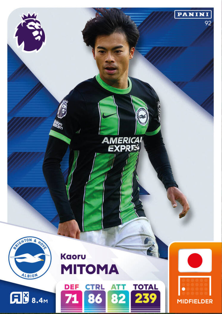 Panini Adrenalyn XL 2024/25 - 092 - Kaoru Mitoma