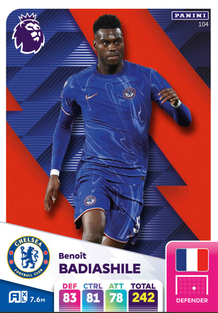 Panini Adrenalyn XL 2024/25 - 104 - Benoit Badiashile