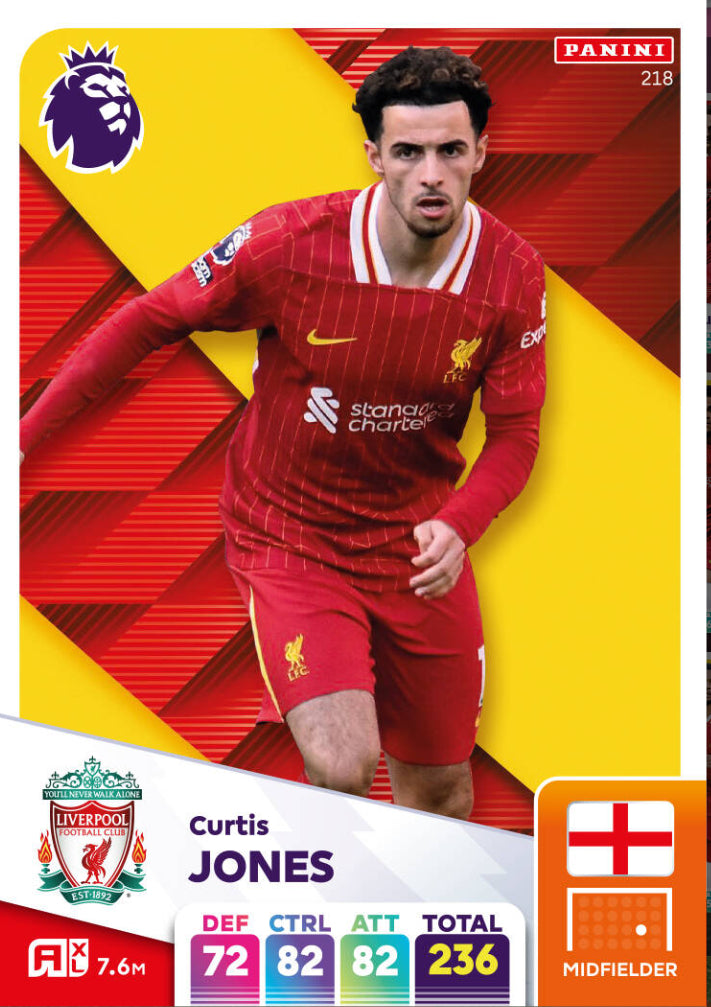 Panini Adrenalyn XL 2024/25 - 218 - Curtis Jones