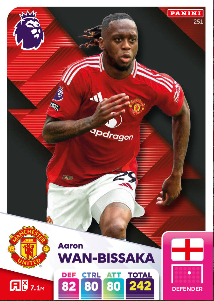 Panini Adrenalyn XL 2024/25 - 251 - Aaron Wan-Bissaka