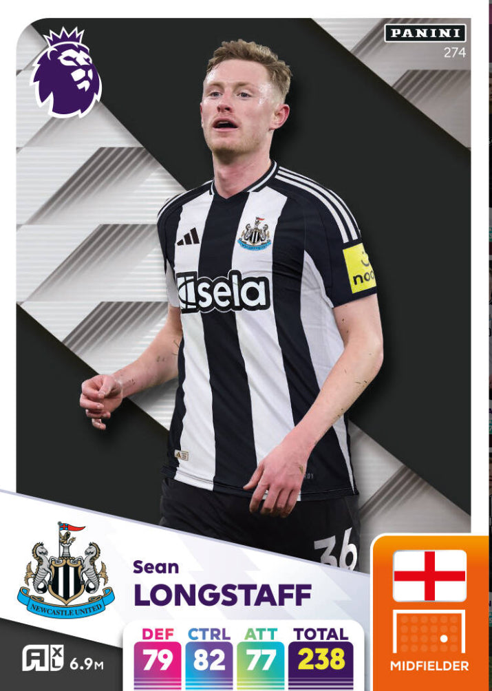 Panini Adrenalyn XL 2024/25 - 274 - Sean Longstaff