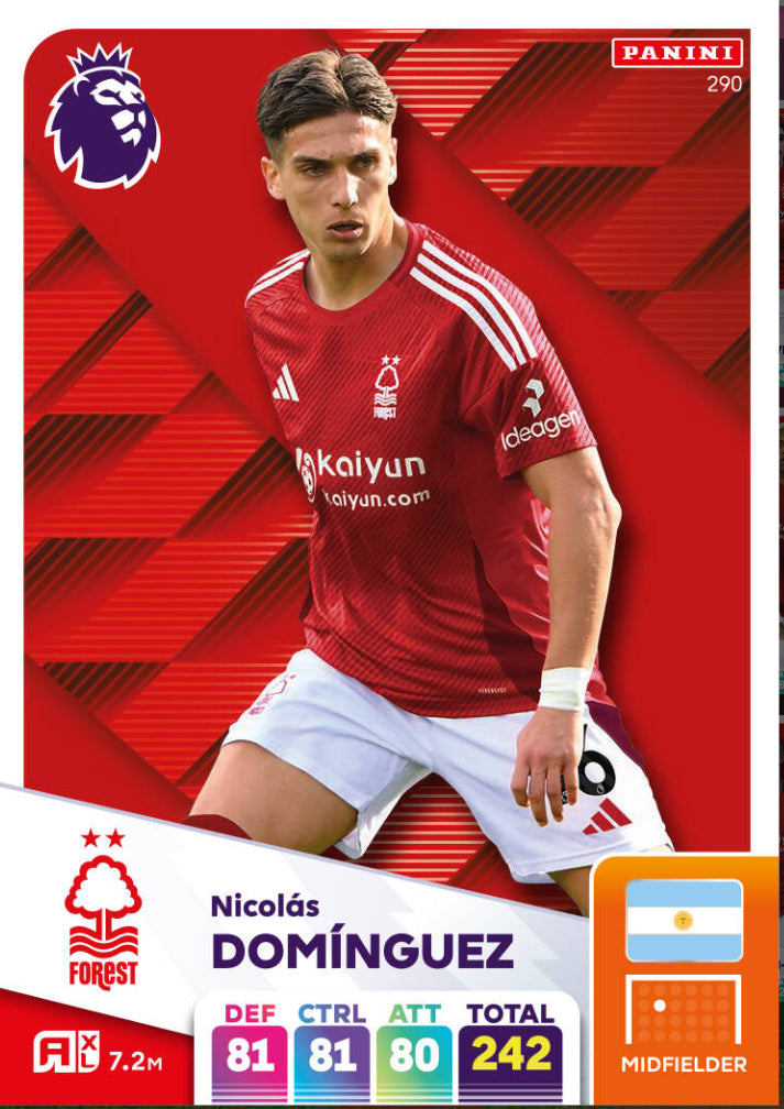 Panini Adrenalyn XL 2024/25 - 290 - Nicolás Domínguez