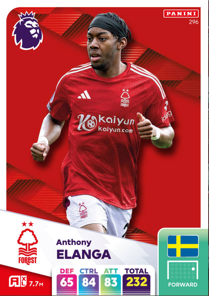 Panini Adrenalyn XL 2024/25 - 296 - Anthony Elanga