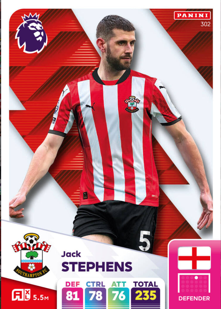 Panini Adrenalyn XL 2024/25 - 302 - Jack Stephens