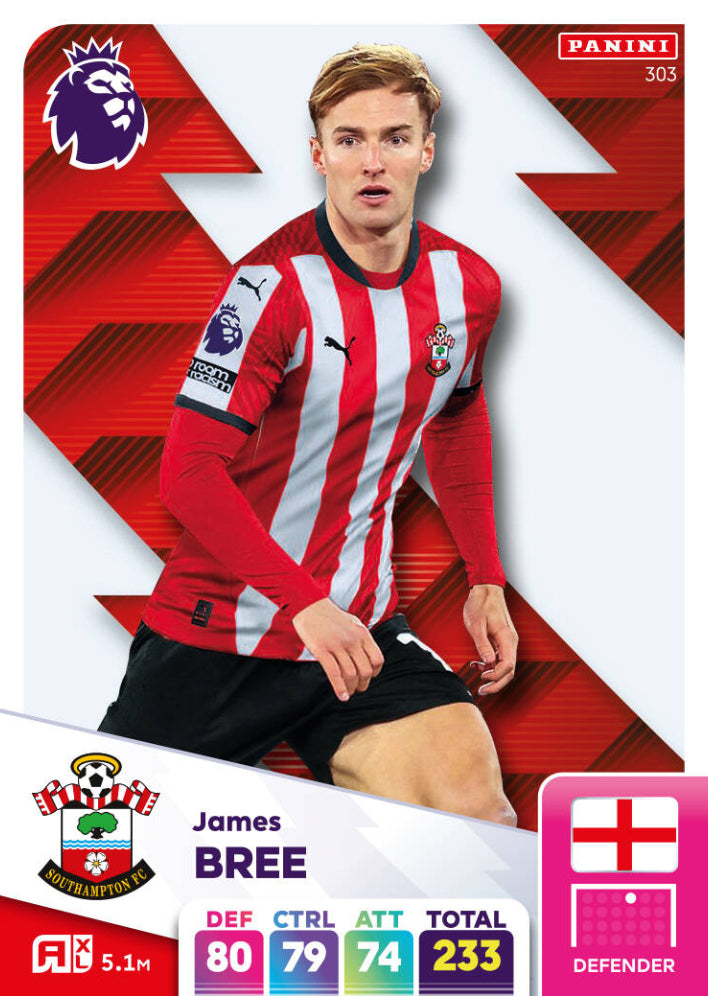 Panini Adrenalyn XL 2024/25 - 303 - James Bree