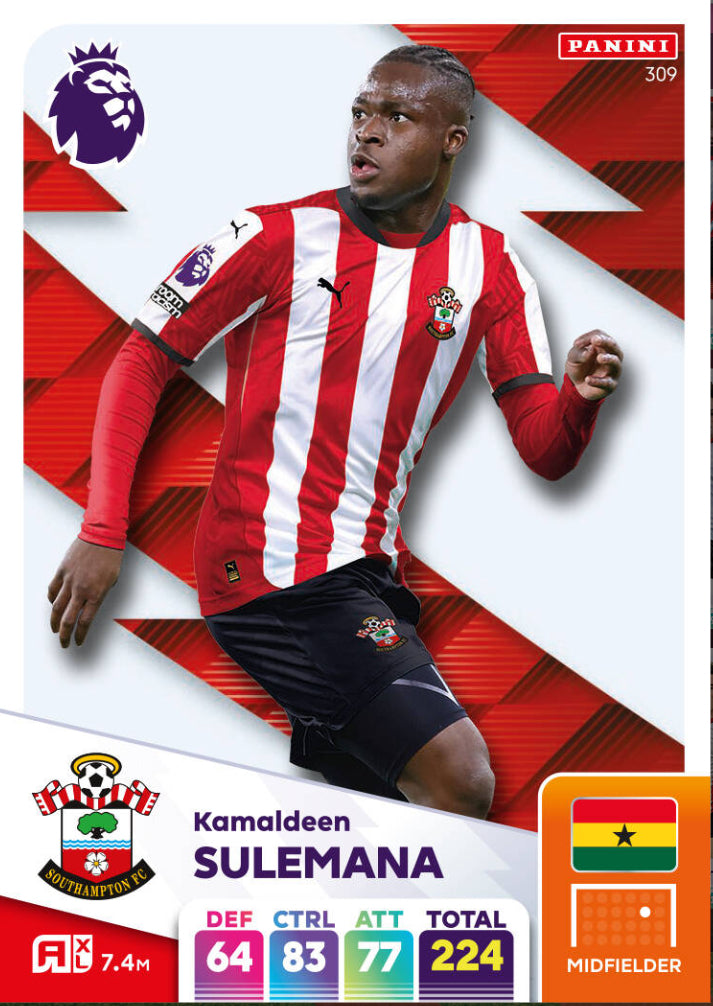 Panini Adrenalyn XL 2024/25 - 309 - Kamaldeen Sulemana