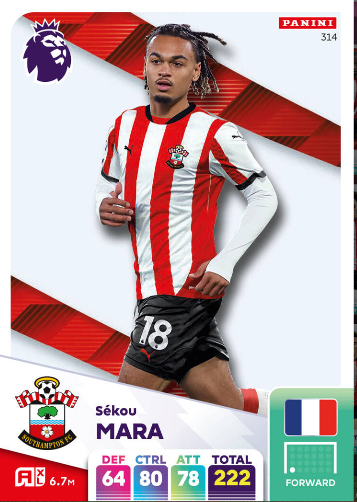Panini Adrenalyn XL 2024/25 - 314 - Sékou Mara
