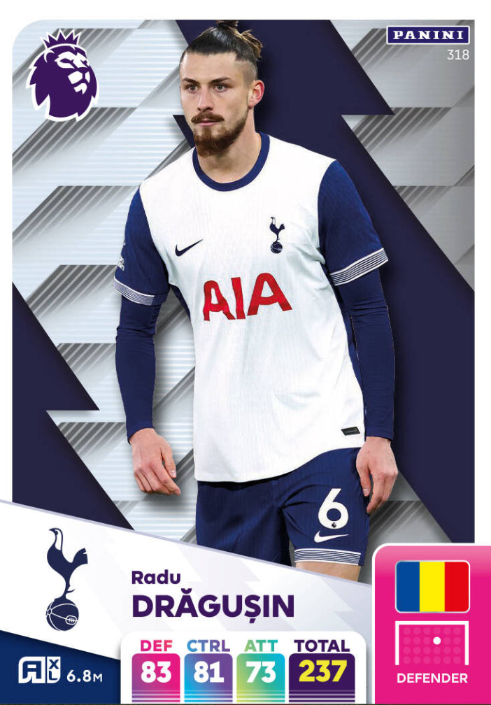 Panini Adrenalyn XL 2024/25 - 318 - Radu Dragusin