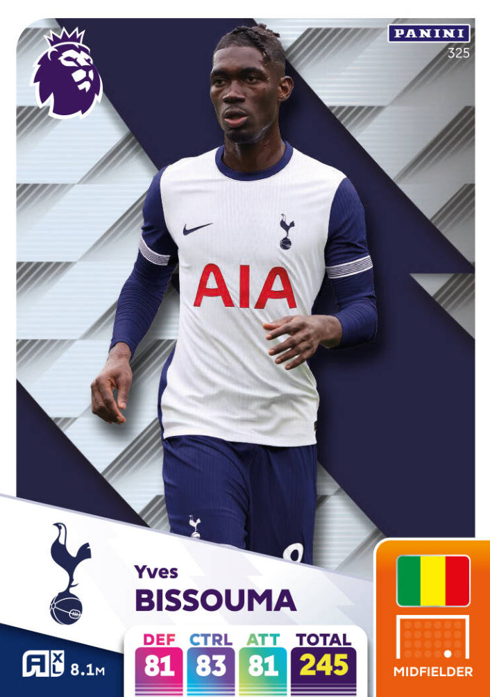 Panini Adrenalyn XL 2024/25 - 325 - Yves Bissouma