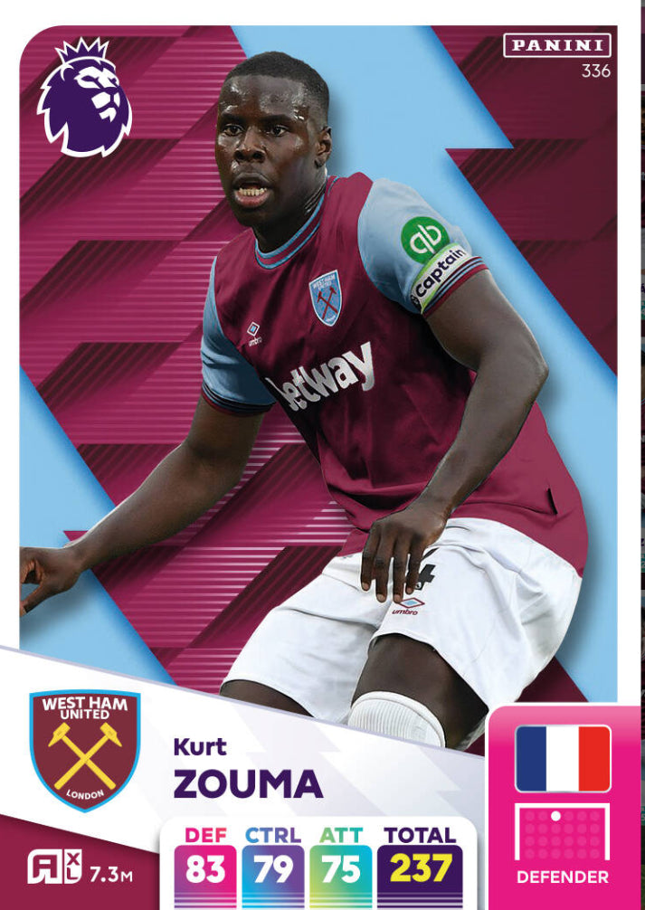 Panini Adrenalyn XL 2024/25 - 336 - Kurt Zouma