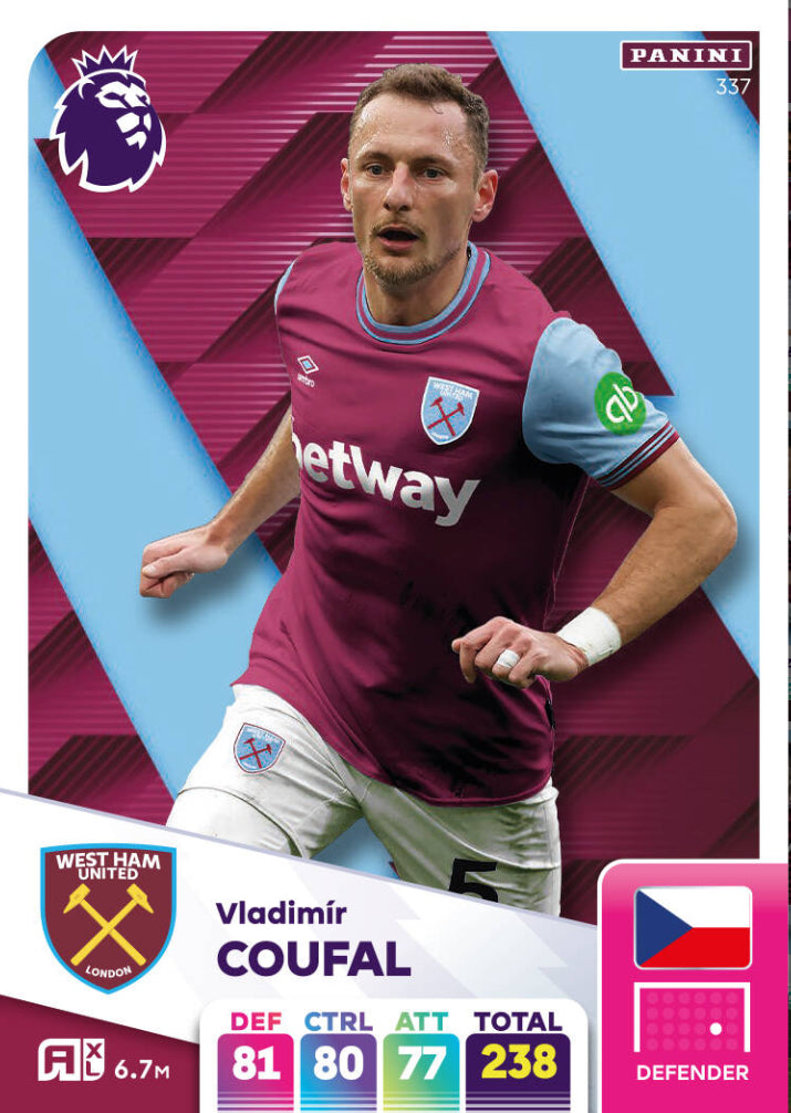 Panini Adrenalyn XL 2024/25 - 337 - Vladimir Coufal