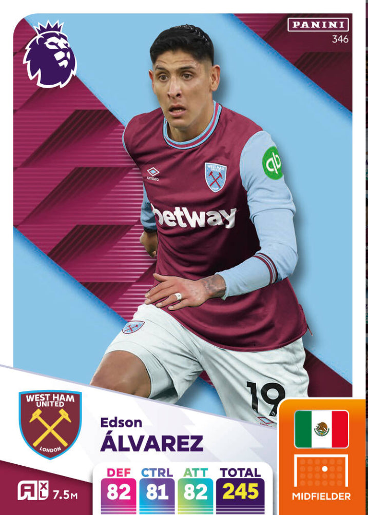 Panini Adrenalyn XL 2024/25 - 346 - Edson Álvarez