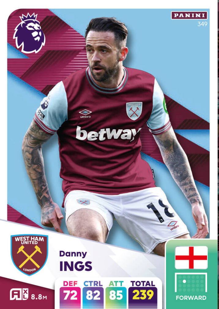 Panini Adrenalyn XL 2024/25 - 349 - Danny Ings