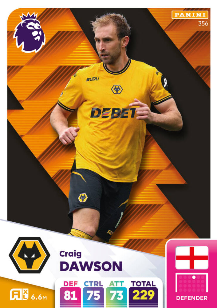 Panini Adrenalyn XL 2024/25 - 356 - Craig Dawson