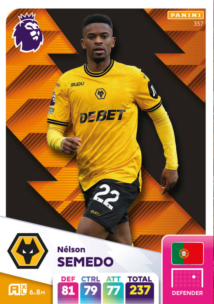 Panini Adrenalyn XL 2024/25 - 357 - Nélson Semedo