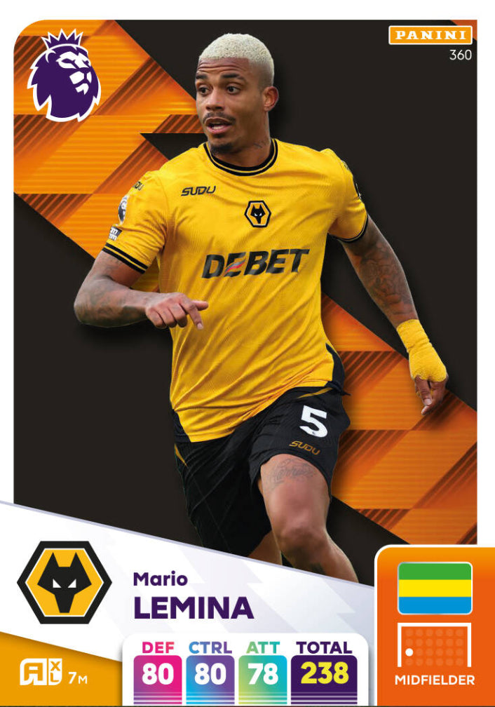 Panini Adrenalyn XL 2024/25 - 360 - Mario Lemina