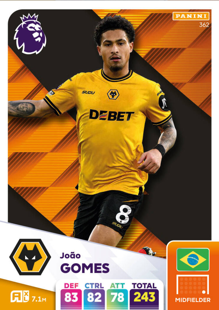 Panini Adrenalyn XL 2024/25 - 362 - Joáo Gomes