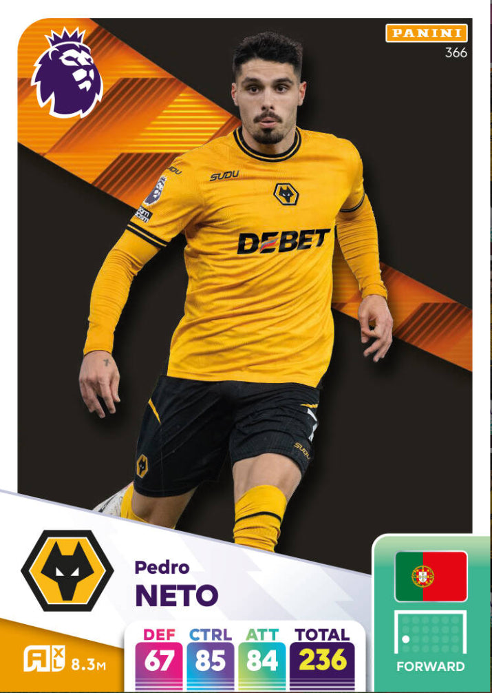 Panini Adrenalyn XL 2024/25 - 366 - Pedro Neto