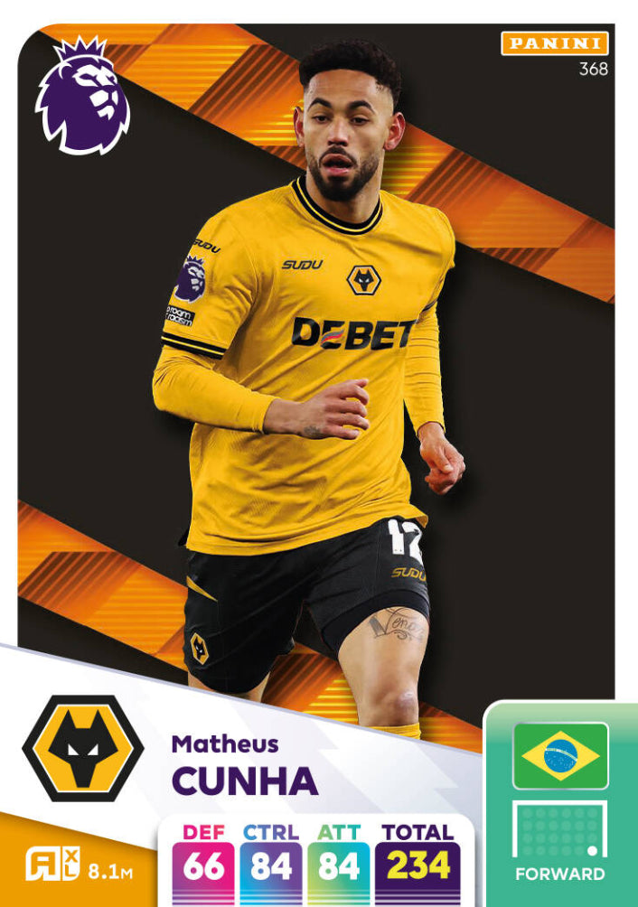 Panini Adrenalyn XL 2024/25 - 368 - Matheus Cunha