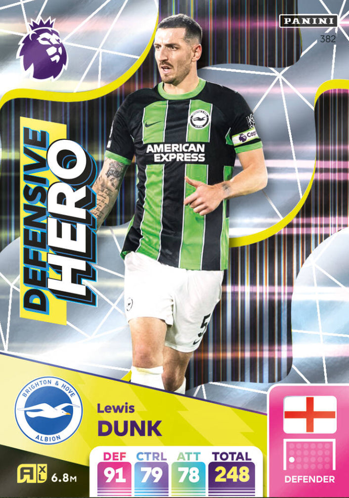 Panini Adrenalyn XL 2024/25 - 382 - Lewis Dunk - Defensive Hero