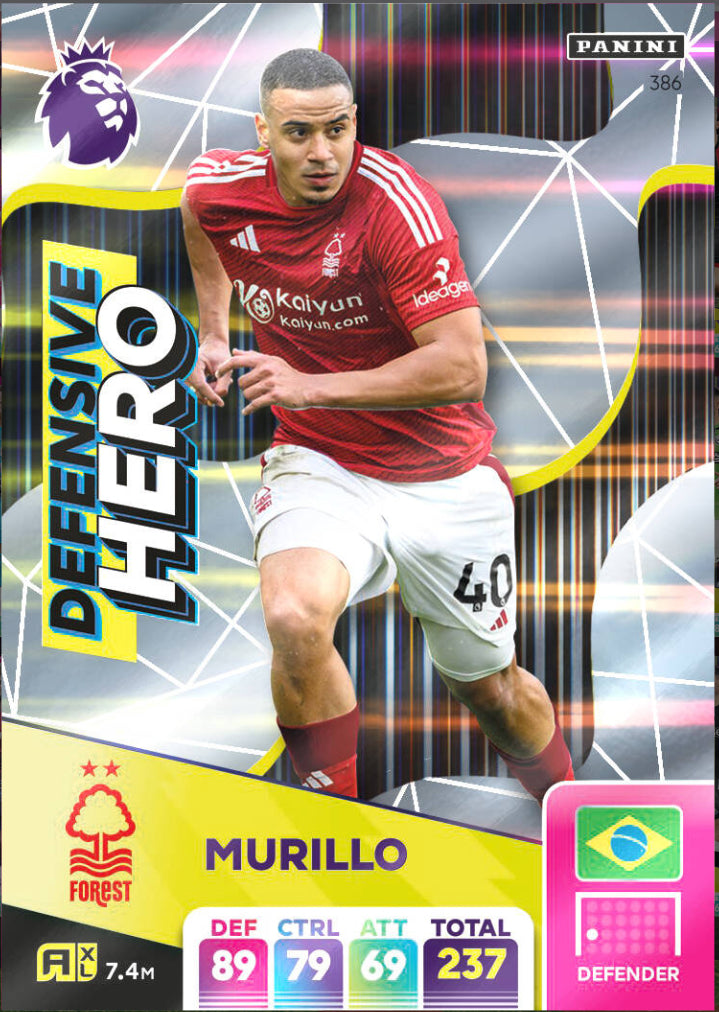 Panini Adrenalyn XL 2024/25 - 386 - Murillo- Defensive Hero