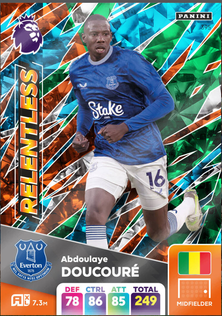 Panini Adrenalyn XL 2024/25 - 395 - Abdoulaye Doucouré - Relentless