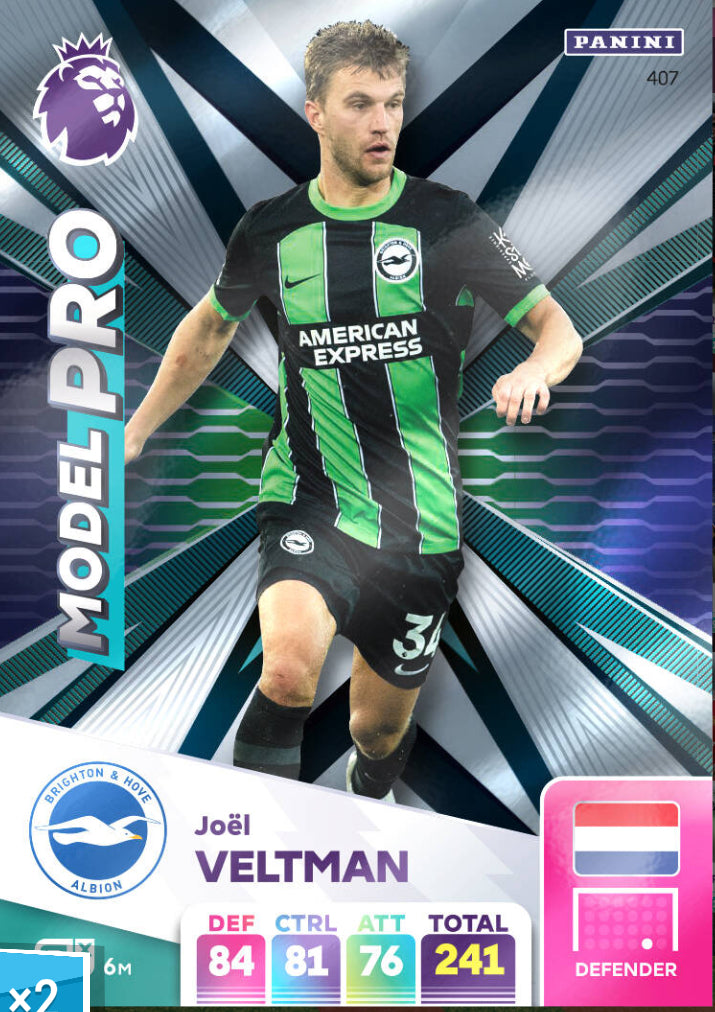 Panini Adrenalyn XL 2024/25 - 407 - Joël Veltman - Model Pro