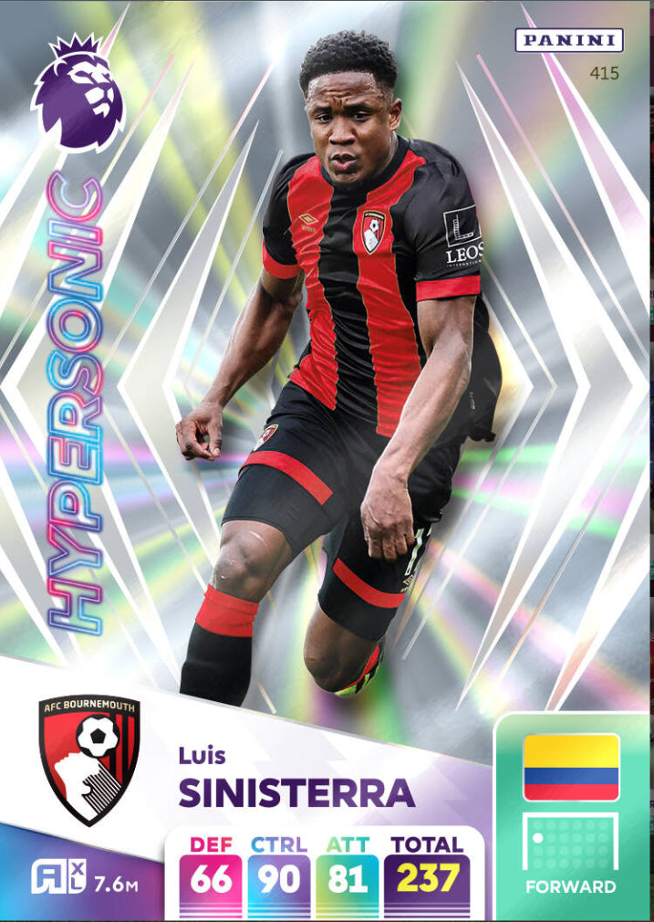 Panini Adrenalyn XL 2024/25 - 415 - Luis Sinisterra - Hypersonic