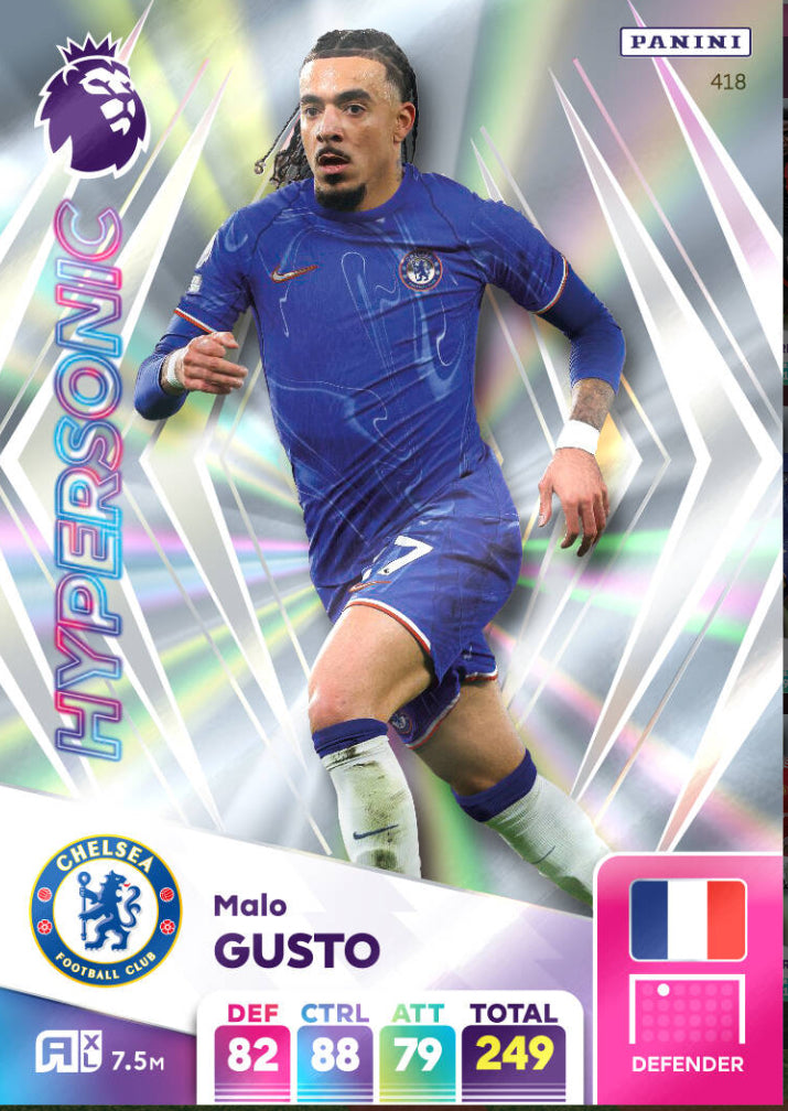 Panini Adrenalyn XL 2024/25 - 418 - Malo Gusto - Hypersonic