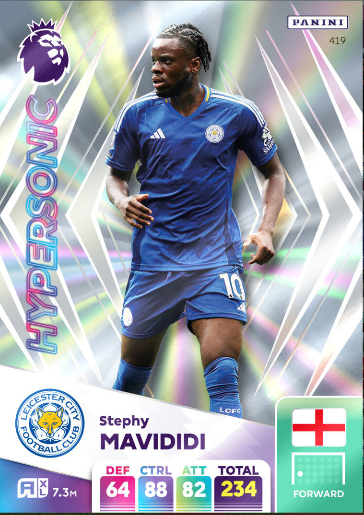 Panini Adrenalyn XL 2024/25 - 419 - Stephy Mavididi - Hypersonic