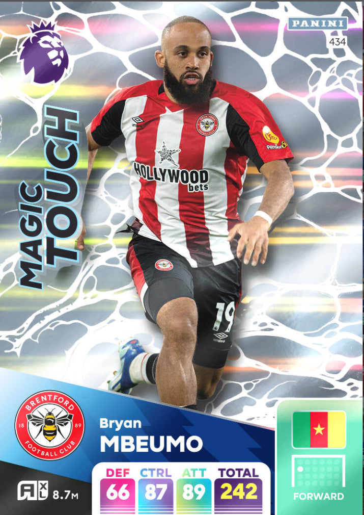 Panini Adrenalyn XL 2024/25 - 434 - Bryan Mbeumo - Magic Touch