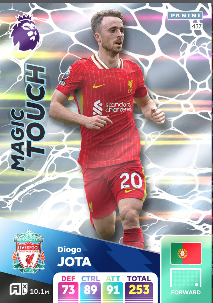 Panini Adrenalyn XL 2024/25 - 437 - Diogo Jota - Magic Touch