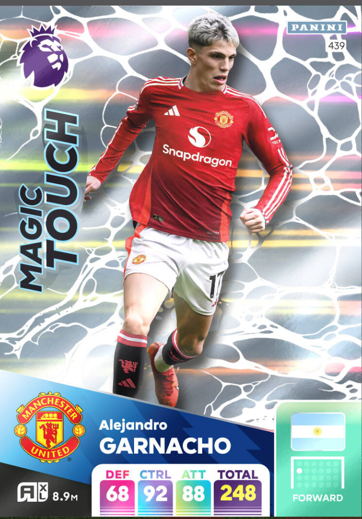 Panini Adrenalyn XL 2024/25 - 439 - Alejandro Garnacho - Magic Touch