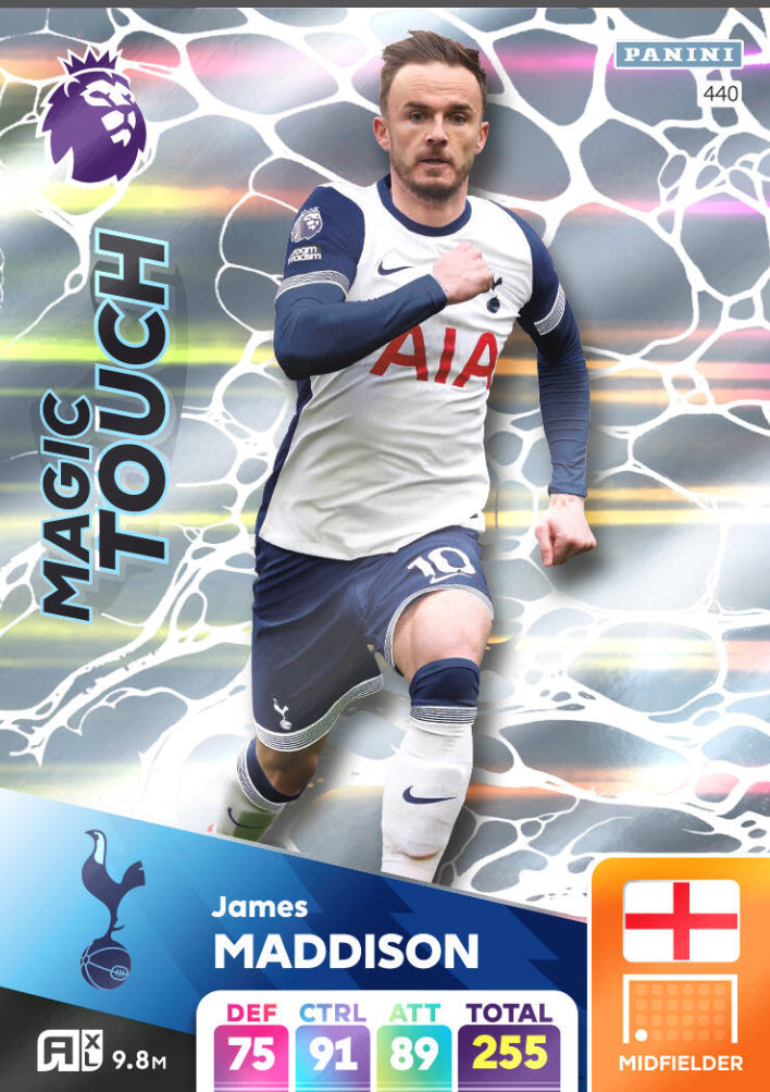 Panini Adrenalyn XL 2024/25 - 440 - James Maddison - Magic Touch