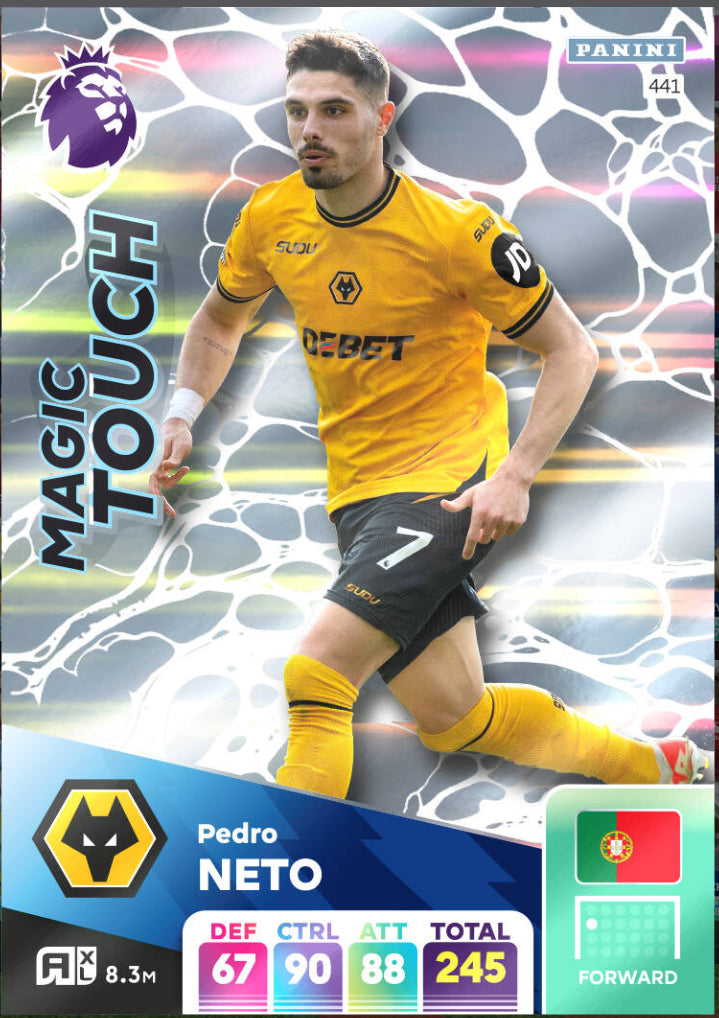 Panini Adrenalyn XL 2024/25 - 441 - Pedro Neto - Magic Touch