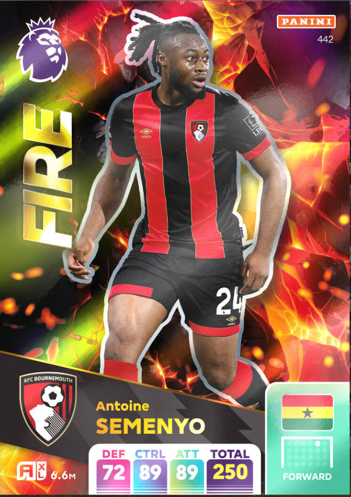 Panini Adrenalyn XL 2024/25 - 442 - Antoine Semenyo - Fire