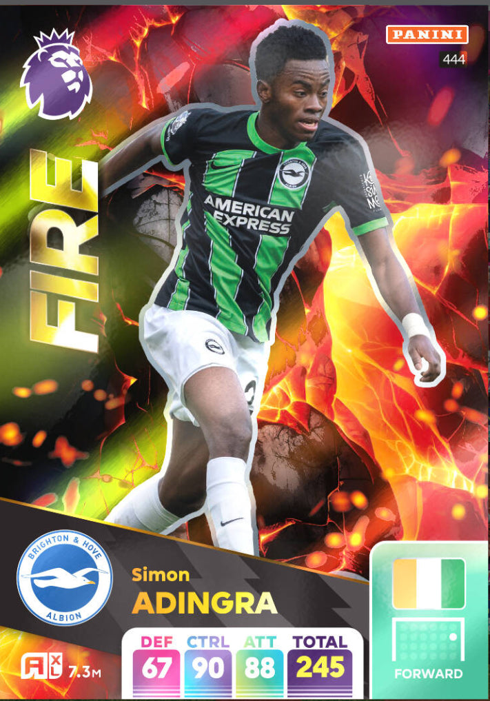 Panini Adrenalyn XL 2024/25 - 444 - Simon Adingra - Fire