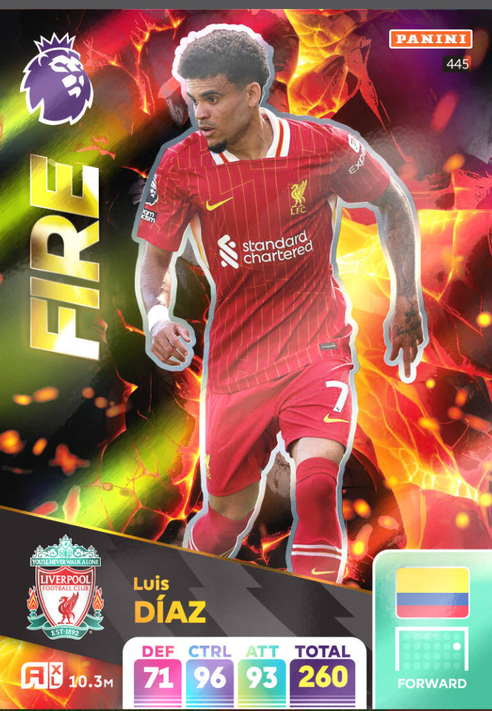 Panini Adrenalyn XL 2024/25 - 445 - Luís Díaz - Fire