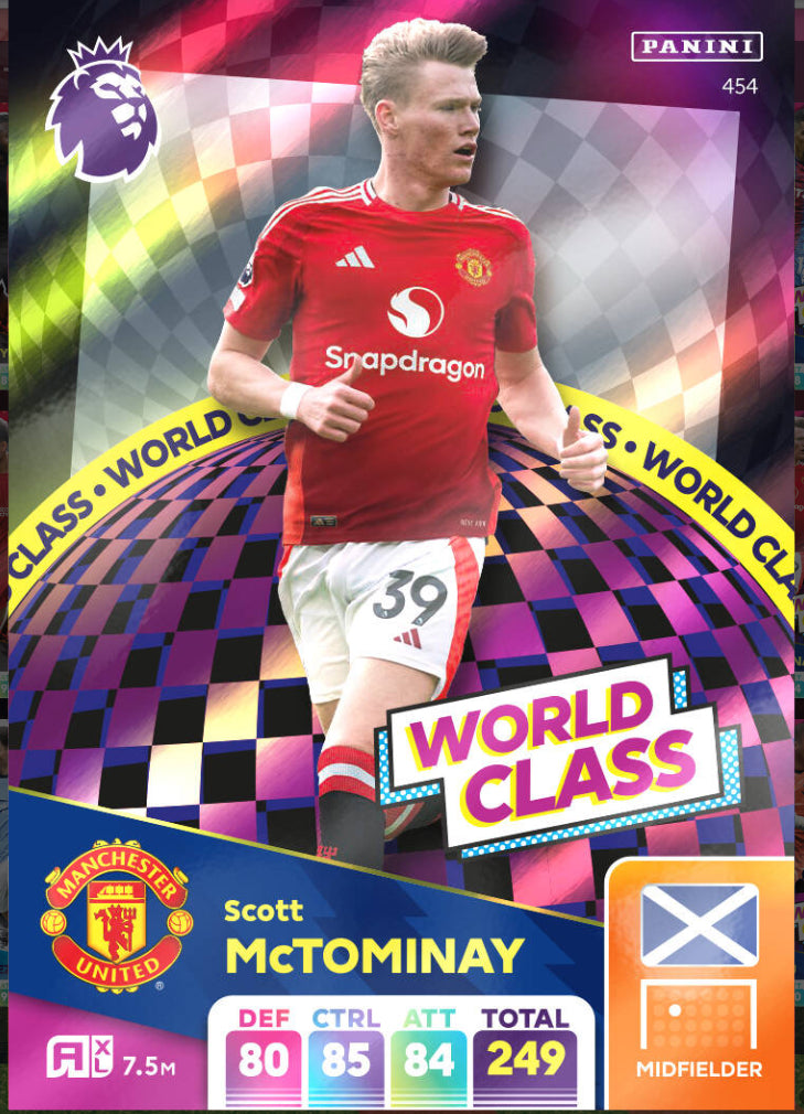 Panini Adrenalyn XL 2024/25 - 454 - Scott McTominay - World Class