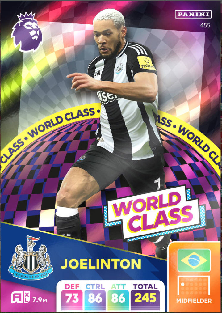 Panini Adrenalyn XL 2024/25 - 455 - Joelinton - World Class